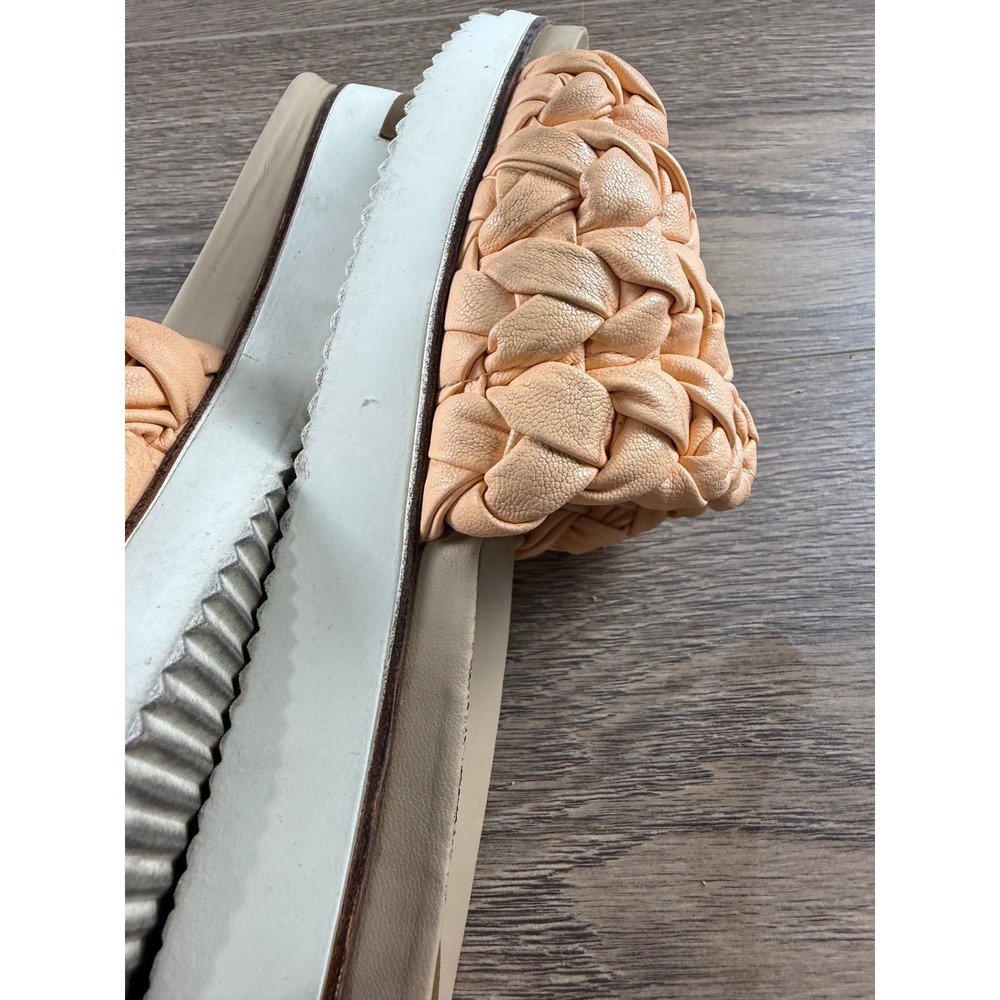 Sam Edelman Peach Braided Slide Sandal - Picture 9 of 13